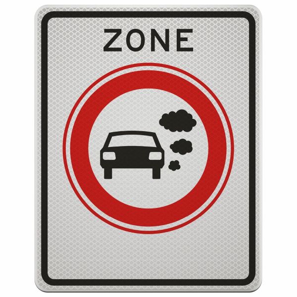 Verkeersbord | Model C22-E-ZB | R3 | DOR | 53x67 cm
