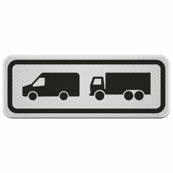 Verkeersbord | Model C22-E1 | R3 | DOR | 53x20 cm