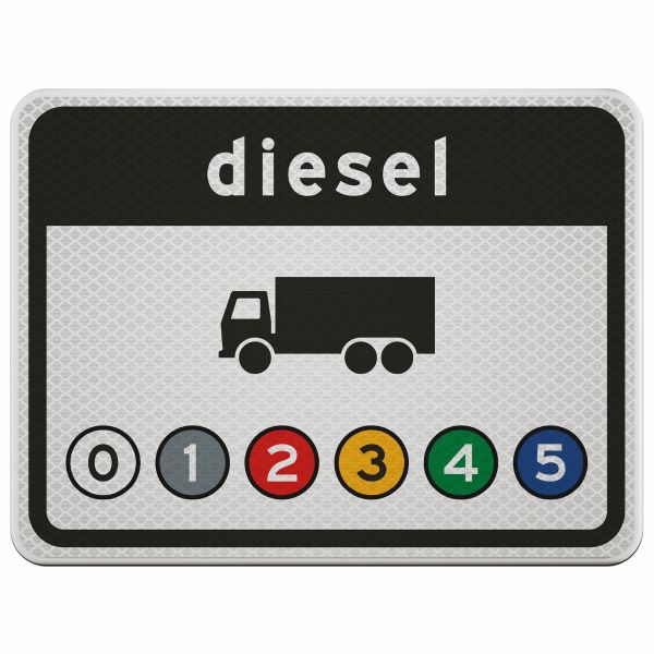Verkeersbord | Model C22-E8 | R3 | DOR | 53x40 cm