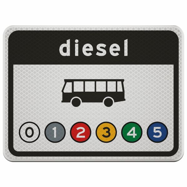 Verkeersbord | Model C22-E9 | R3 | DOR | 53x40 cm