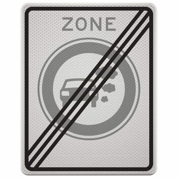 Verkeersbord | Model C22-F-ZE | R3 | DOR | 53x67 cm