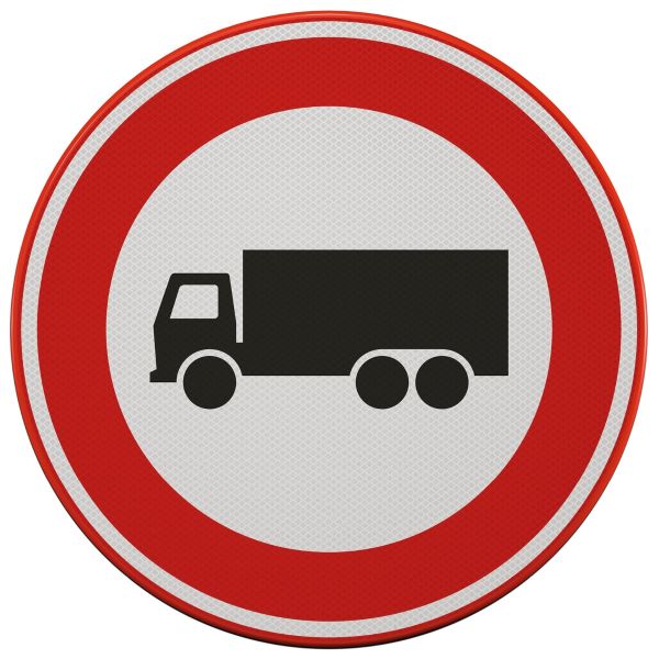 Verkeersbord | Model C07 | DOR | Ø60 cm