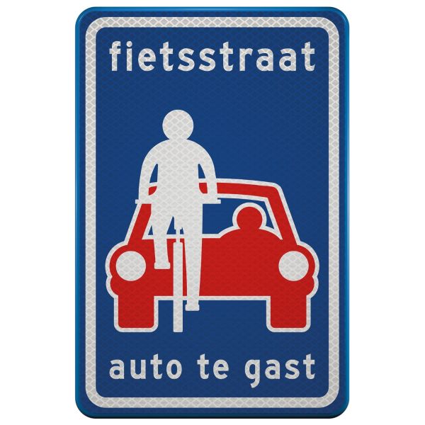 Verkeersbord | Model L1002A | DOR | 40x60 cm 