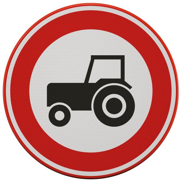 Verkeersbord | Model C08 | DOR | Ø60 cm