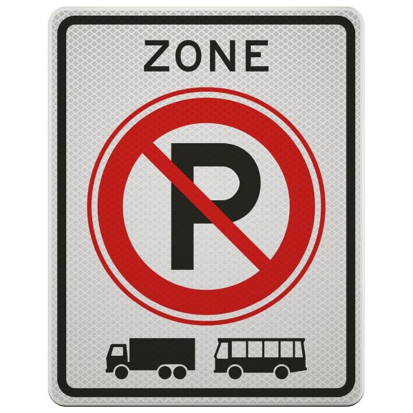 Verkeersbord | Model E201ZB | DOR | 53x67 cm 