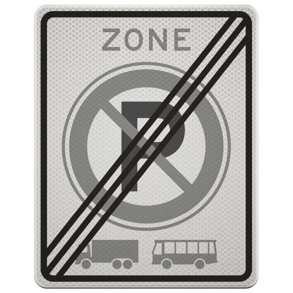 Verkeersbord | Model E201ZE | DOR | 53x67 cm 