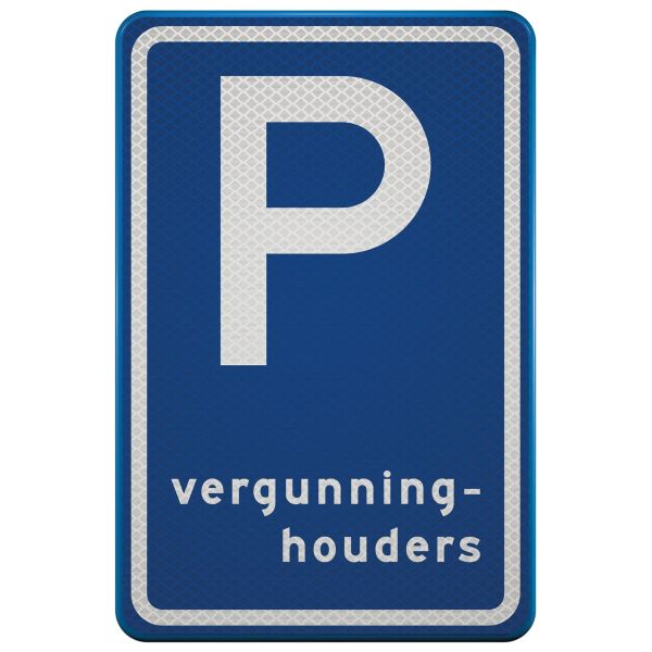 Verkeersbord | Model E09 | DOR | 40x60 cm