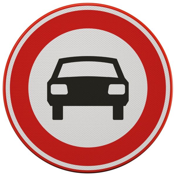 Verkeersbord | Model C06 | DOR | Ø60 cm