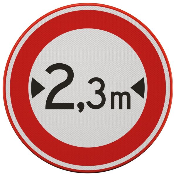 Verkeersbord | Model C18 | DOR | Ø60 cm