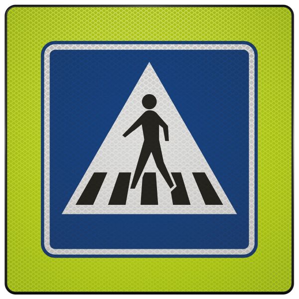 Verkeersbord | Model L02F | DOR | 80x80 cm 