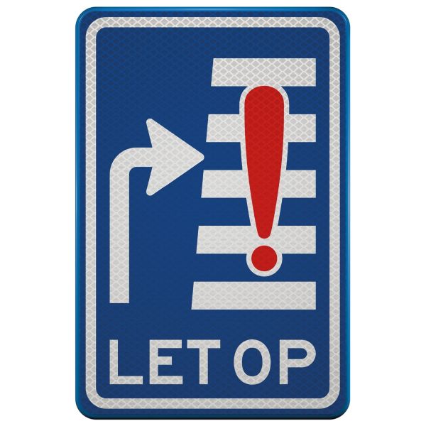 Verkeersbord | Model VR09-6 | DOR | 40x60 cm 