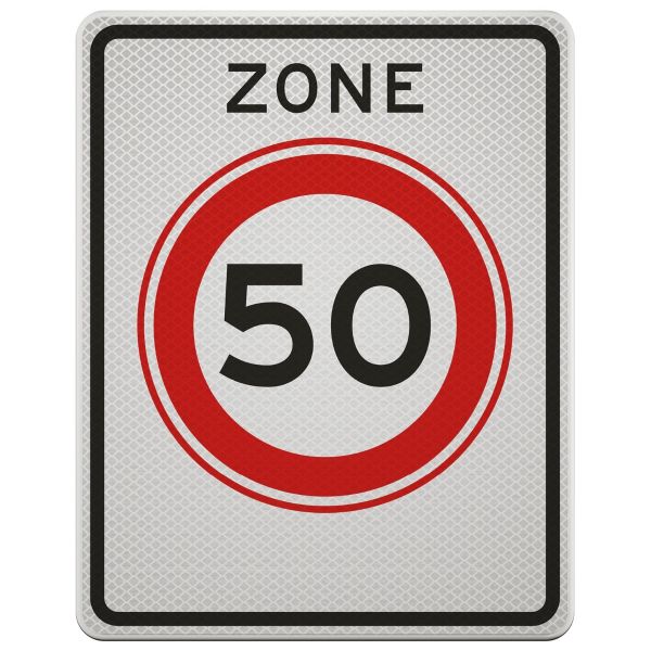 Verkeersbord | Model A0150ZB | DOR | 53x67 cm 