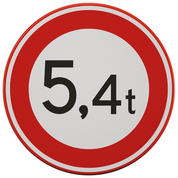 Verkeersbord | Model C21 | DOR | Ø60 cm