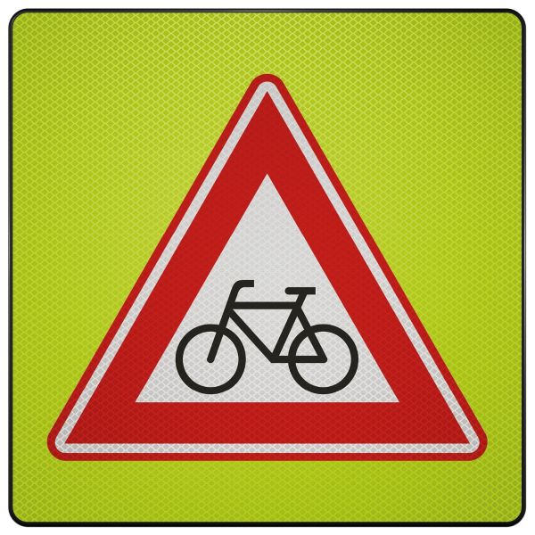 Verkeersbord | Model J24F | DOR | 80x80 cm 