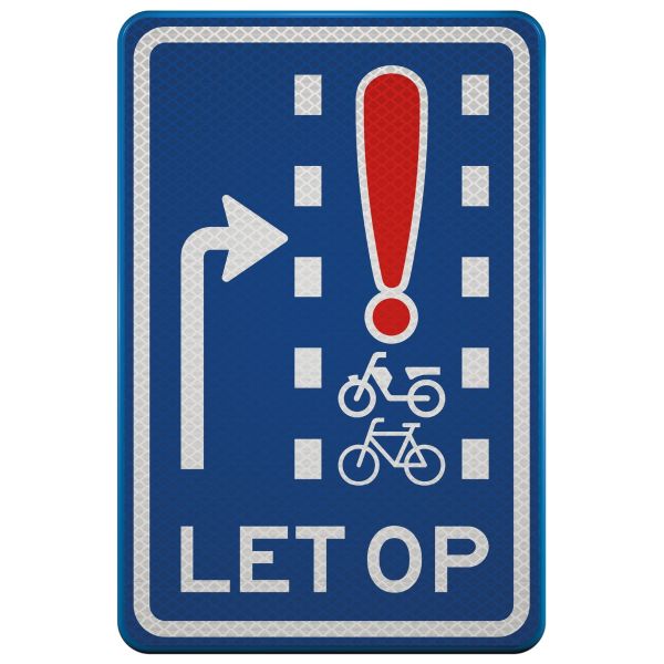 Verkeersbord | Model VR09-2 | DOR | 40x60 cm 