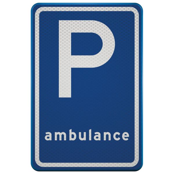 Verkeersbord | Model E08K | DOR | 40x60 cm