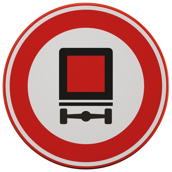 Verkeersbord | Model C22 | DOR | Ø60 cm