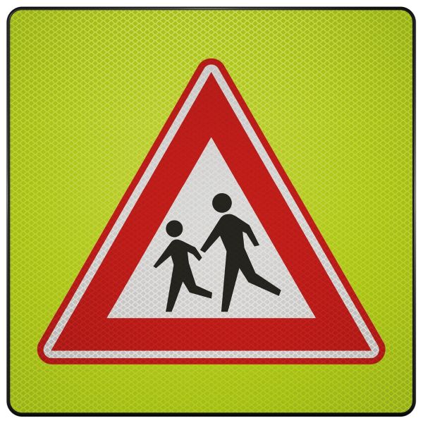 Verkeersbord | Model J21F | DOR | 80x80 cm 