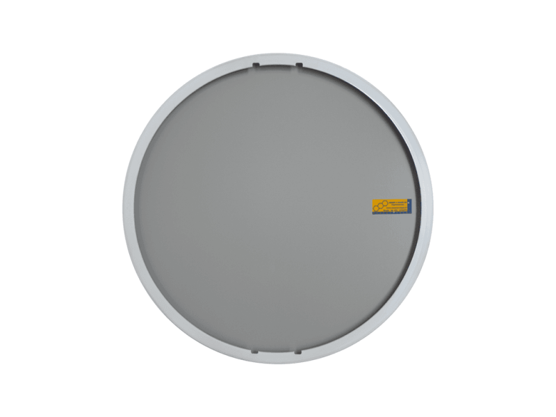 Verkeersbord a/r3/dor Ø 60 cm model: C22b