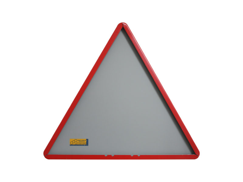 Verkeersbord a/r3/dor ▲-70 cm model: J29