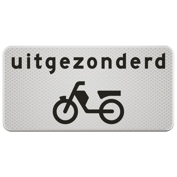 Verkeersbord | Model OB53 | DOR | 60x30 cm 