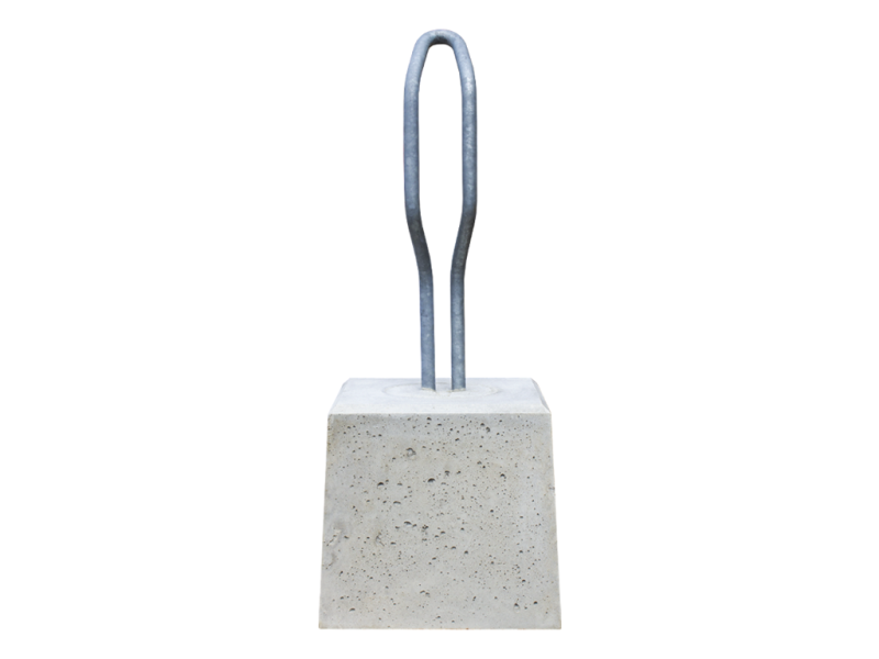 Fietsrek recht met poer