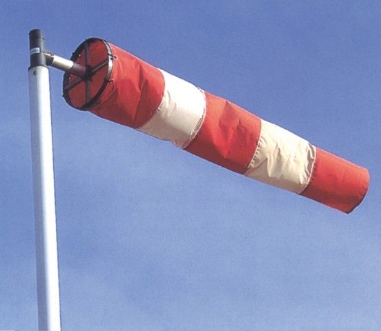 Windzak met rvs frame