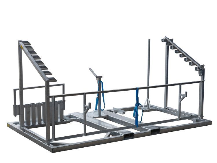 Opbergframe bebakeningsset voor aanhangwagen 150x270 cm