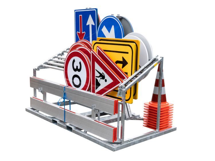 Opbergframe compleet gevuld type 1 (binnen bebouwde kom)