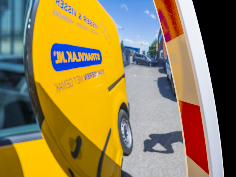 Verkeersspiegel acryl Ø 60 cm kijkhoek 180 graden