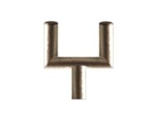 Verkeersspiegel paalbeugel Ø 76 mm voor 2 spiegels