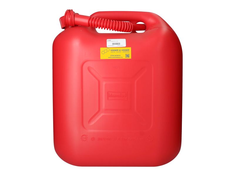 Jerrycan kunststof 20 L rood