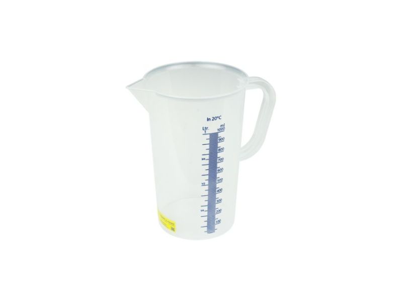 Maatbeker kunststof 1.000 ml