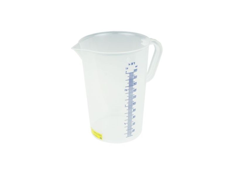 Maatbeker kunststof 2.000 ml