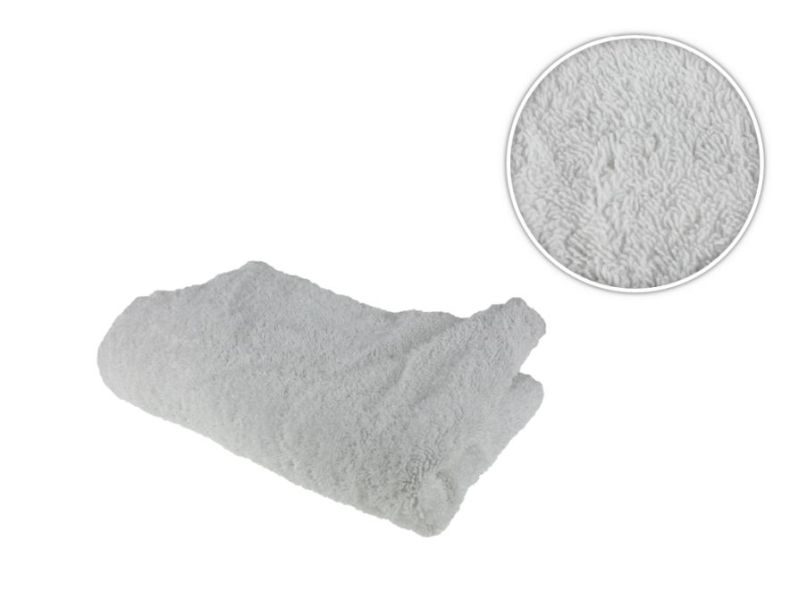 Poetsdoeken badstof wit per doos 5 kg