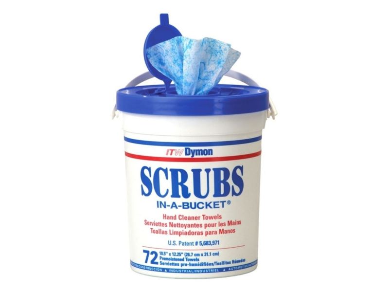 Poetsdoekjes Scrubs doekjes in emmer