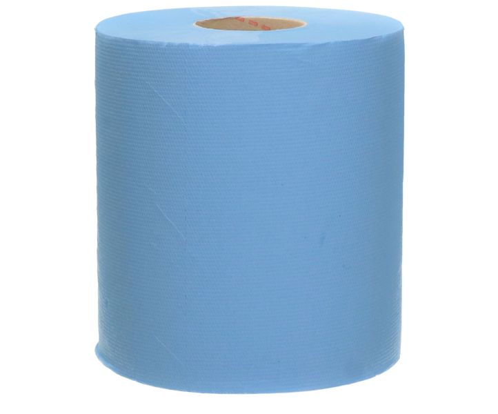 Poetspapier Midi rol Bright Blue 23 cm per stuk 2-laags