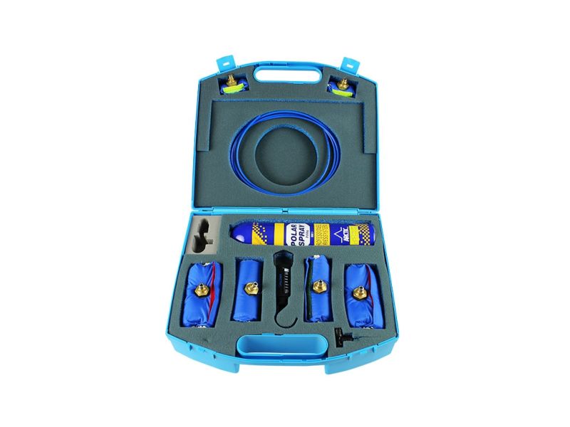 Vriesset compleet Polar blauw