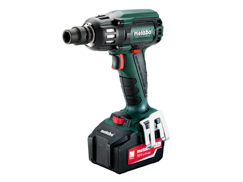 Metabo slagmoersleutel SSW 18 LTX 400 BL compleet