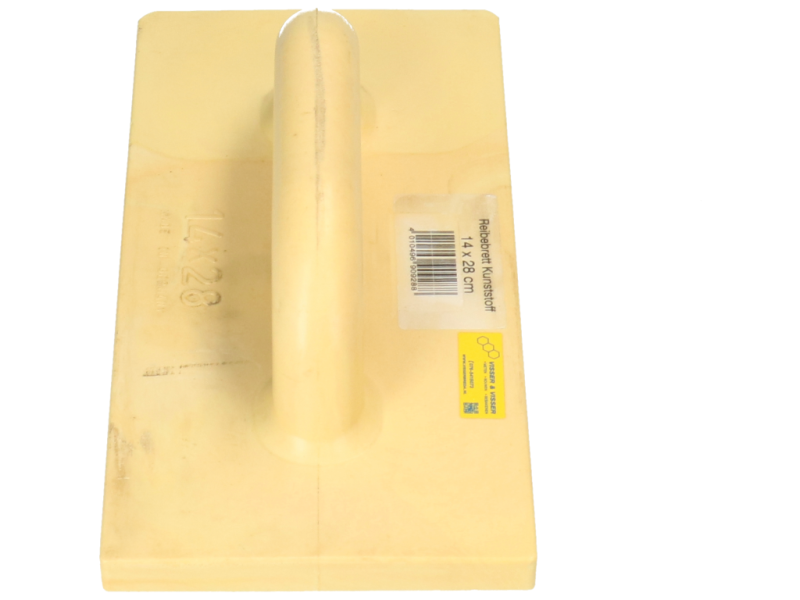 Schuurbord kunststof 14x28 cm