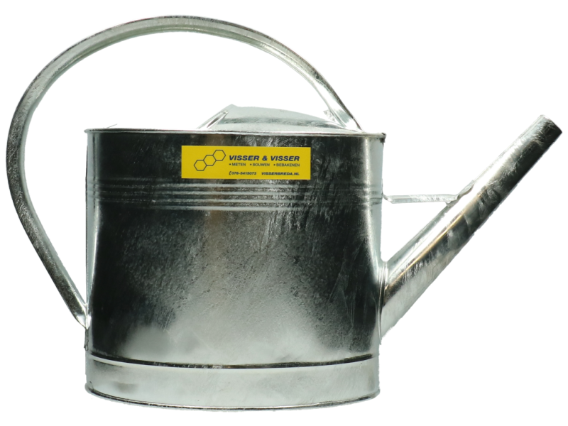 Bitumengieter ovaal 13 L gegalvaniseerd