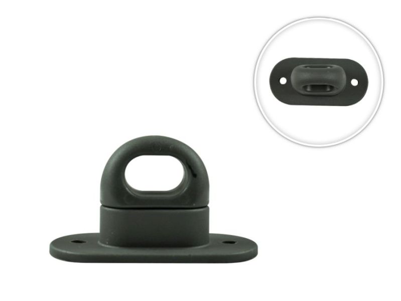 Patentbeugel kunststof grijs laag model