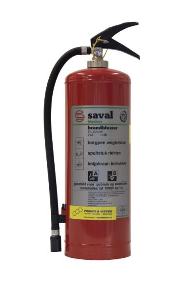 Brandblusser 6 kg type AB Bio class
