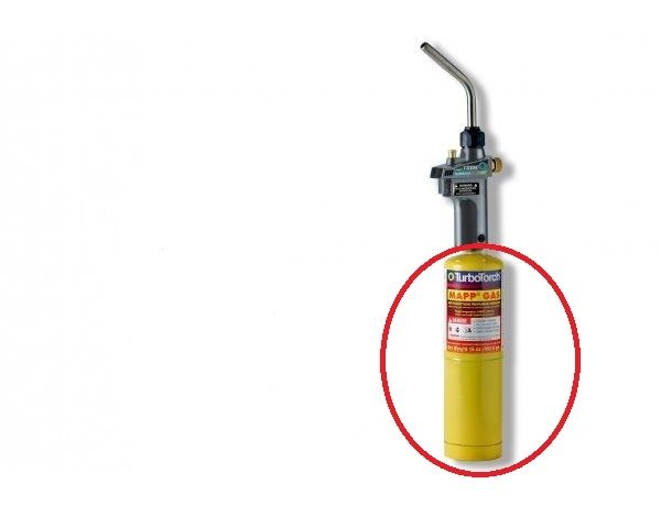 Brandergas geel voor Turbo T.