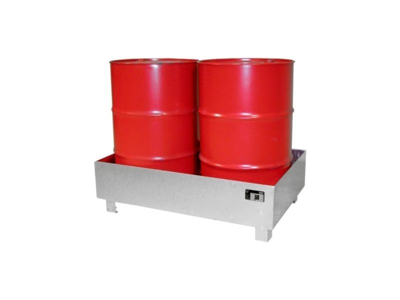 Milieubak staal 120x80x36 cm zonder rooster