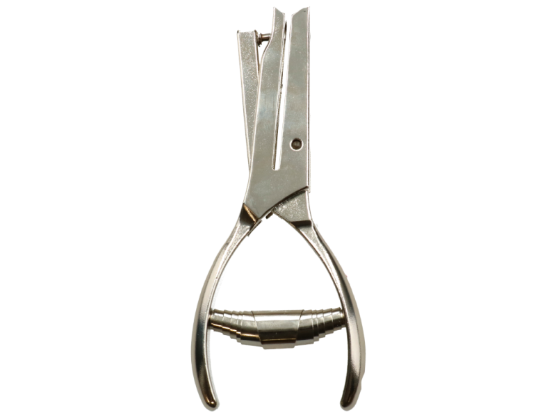 Controletang rond 3 mm zilver