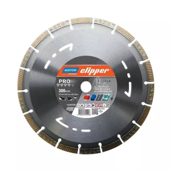 Norton Clipper Pro 4x4 Explorer diamantzaagblad | Ø 350 mm