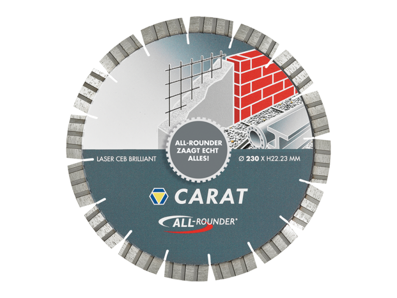 Diamantblad Universeel, CE Classic Ø 230 x 22,2 mm