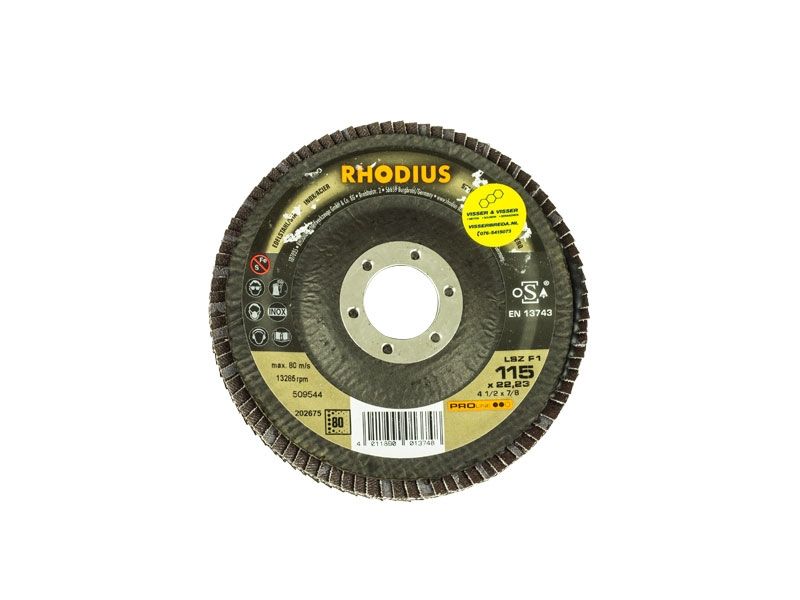 Slijpschijf lamellen Ø 125x22,23 mm K80 LSZ-F-1