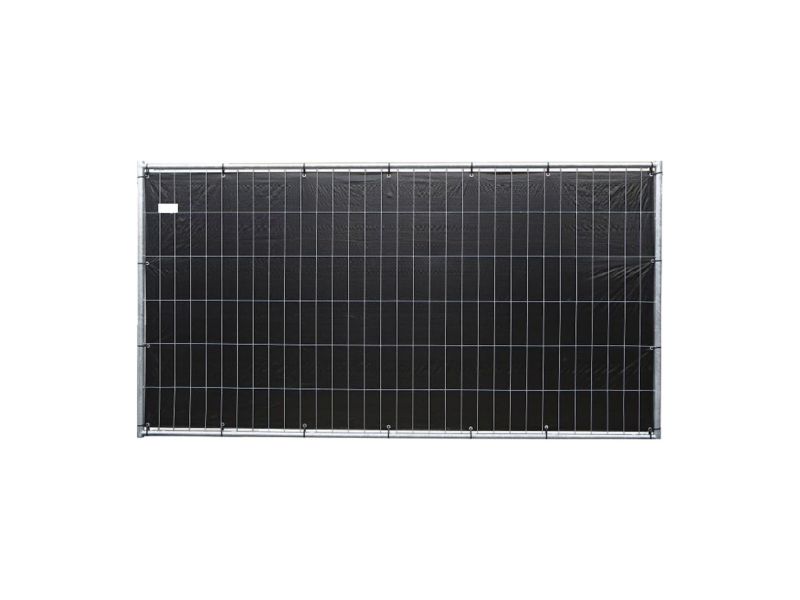 Bouwhekzeil 3,41x1,76 m 15% winddoorlatend groen